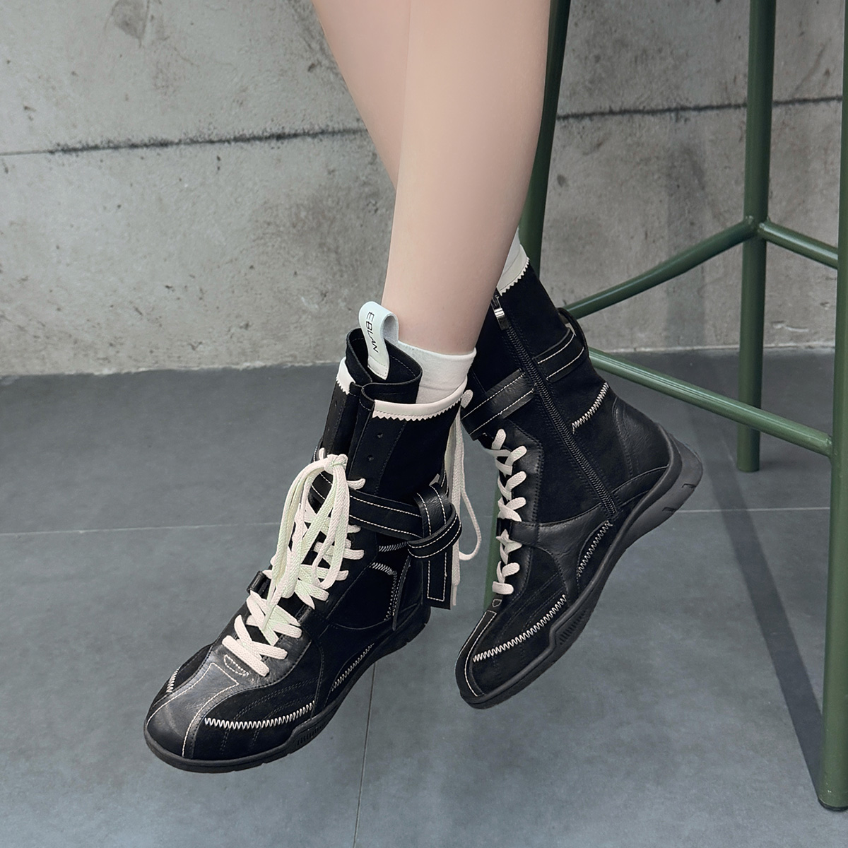 EBLAN Ankle Boots Women's Black купить в интернет-магазине Yoocart с быстрой доставкой по России.