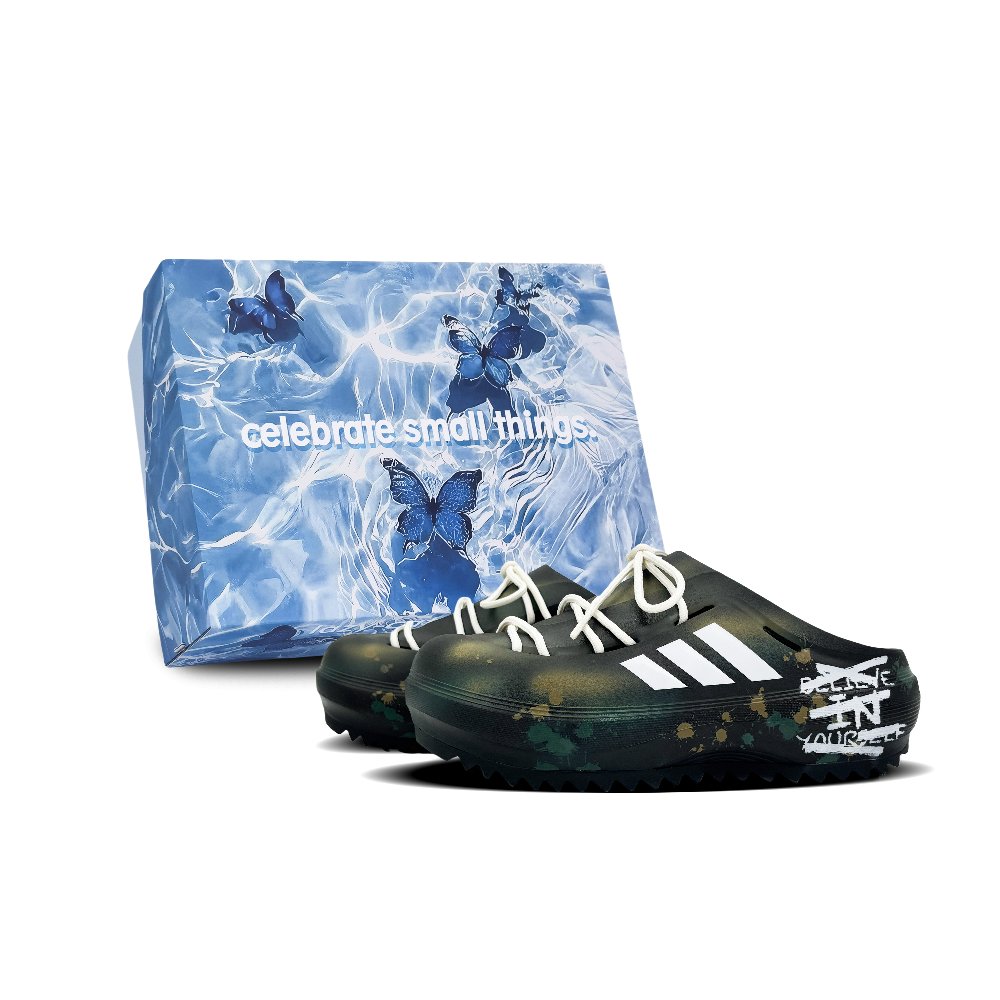Adidas OZWAVE CLOG Abrasion Resistant Closed Toe Slippers Unisex Camouflage