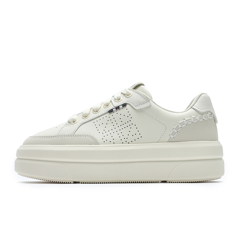 FILA VICTORIA Skateboard Shoes Women's Antique White Color