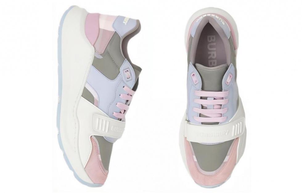 Burberry Ramsey Light Blue Pink Suede Women's купить в интернет-магазине Yoocart с быстрой доставкой по России.