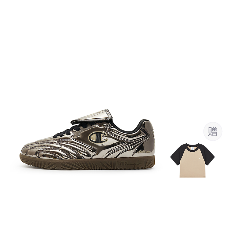 Champion Blokette trainer Low Top Skateboard Shoes Women's Dark Silver