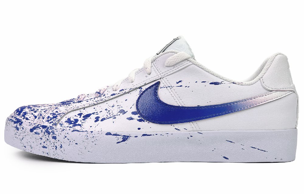 Nike Court Royale Blue Youjia Low-Top Skateboard Shoes Unisex Blue