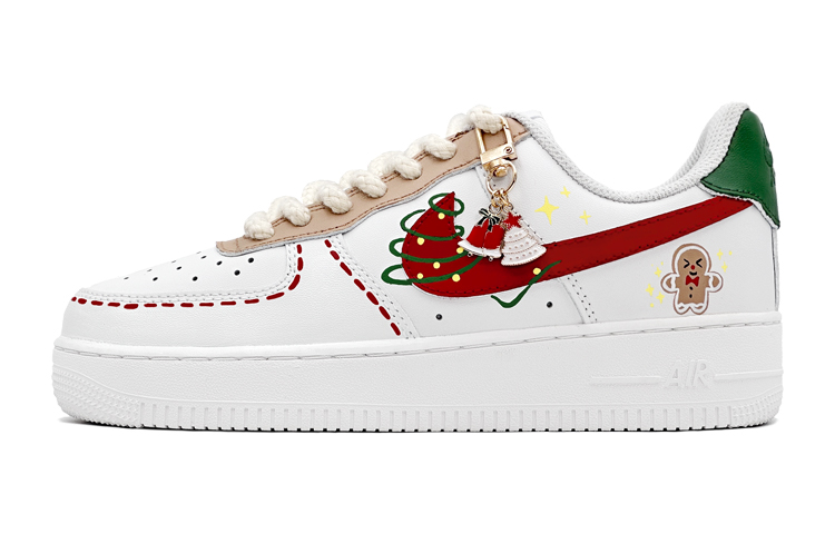 Nike Air Force 1 Skateboard Shoes Women's Low Top White