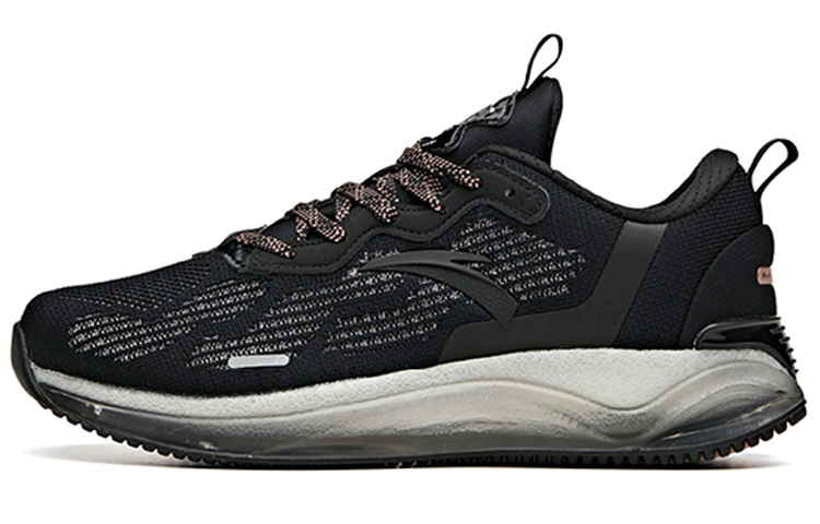 Anta Running Collection Low Top Running Shoes Women's Black Rose Gold