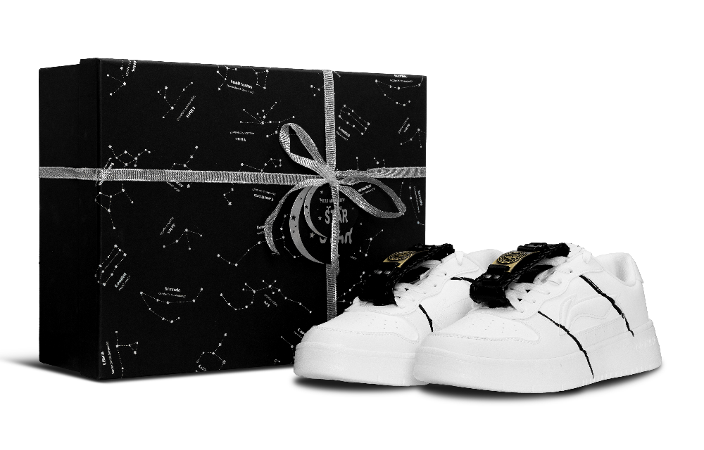 LiNing Pontoon Boats Slip Resistant, Abrasion Resistant, Breathable Low Top Skateboard Shoes Men's White