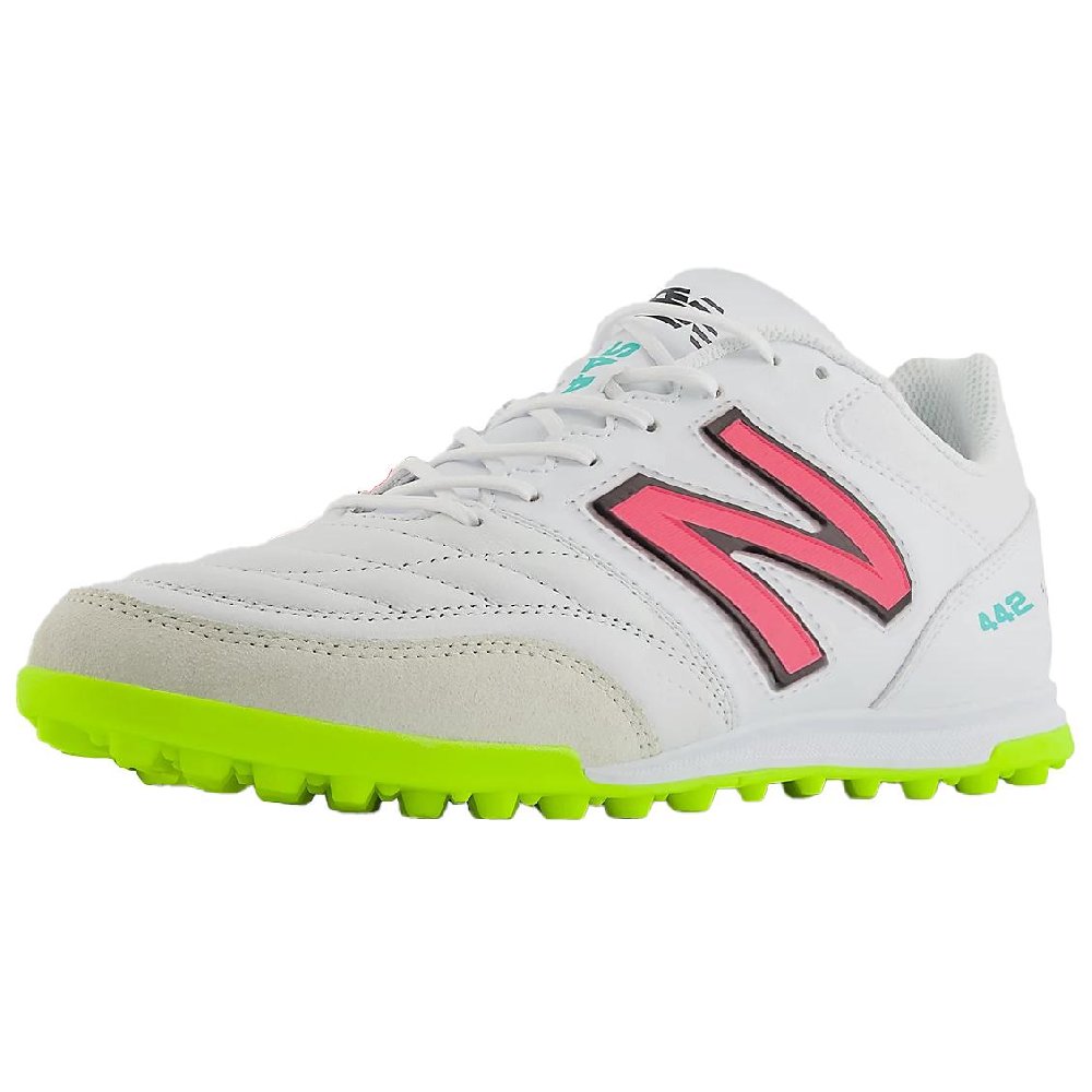 New Balance 442 V2 Team TF Turf Soccer Shoes Men's White