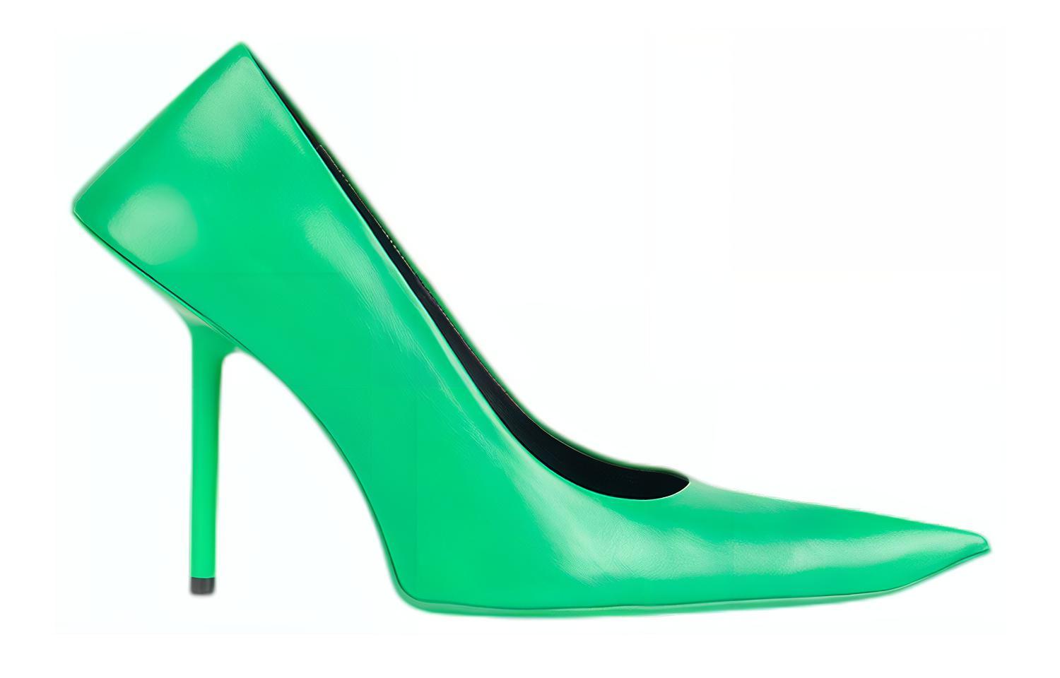 Balenciaga Esse Slim Heel High Heels Women's Green купить в интернет-магазине Yoocart с быстрой доставкой по России.