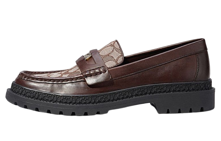 COACH Signature Casual Shoes Men's Brown
