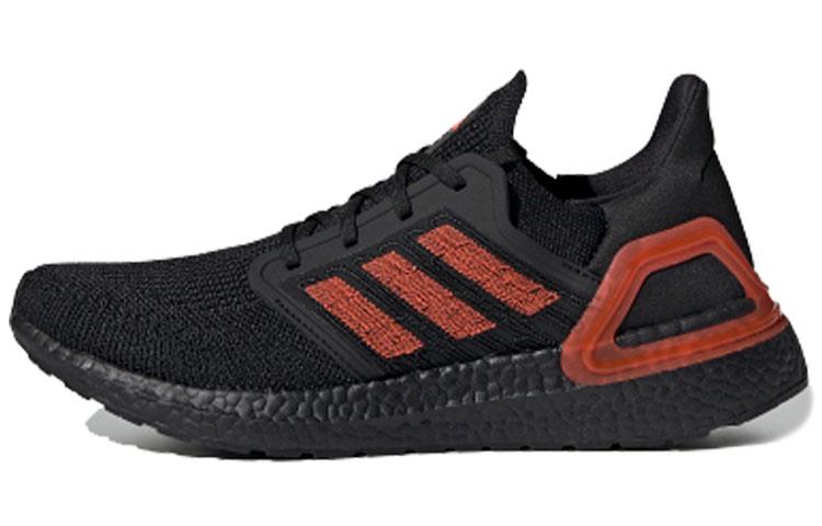 Adidas Ultra Boost 20 Black Solar Red