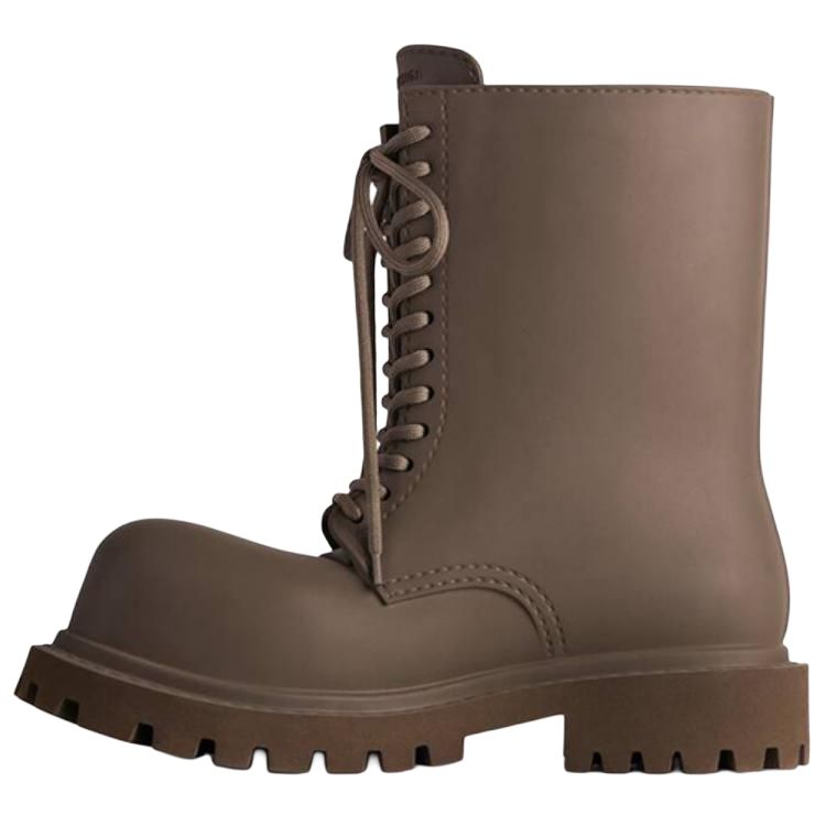 Balenciaga Steroid Ankle Boots Men's Brown