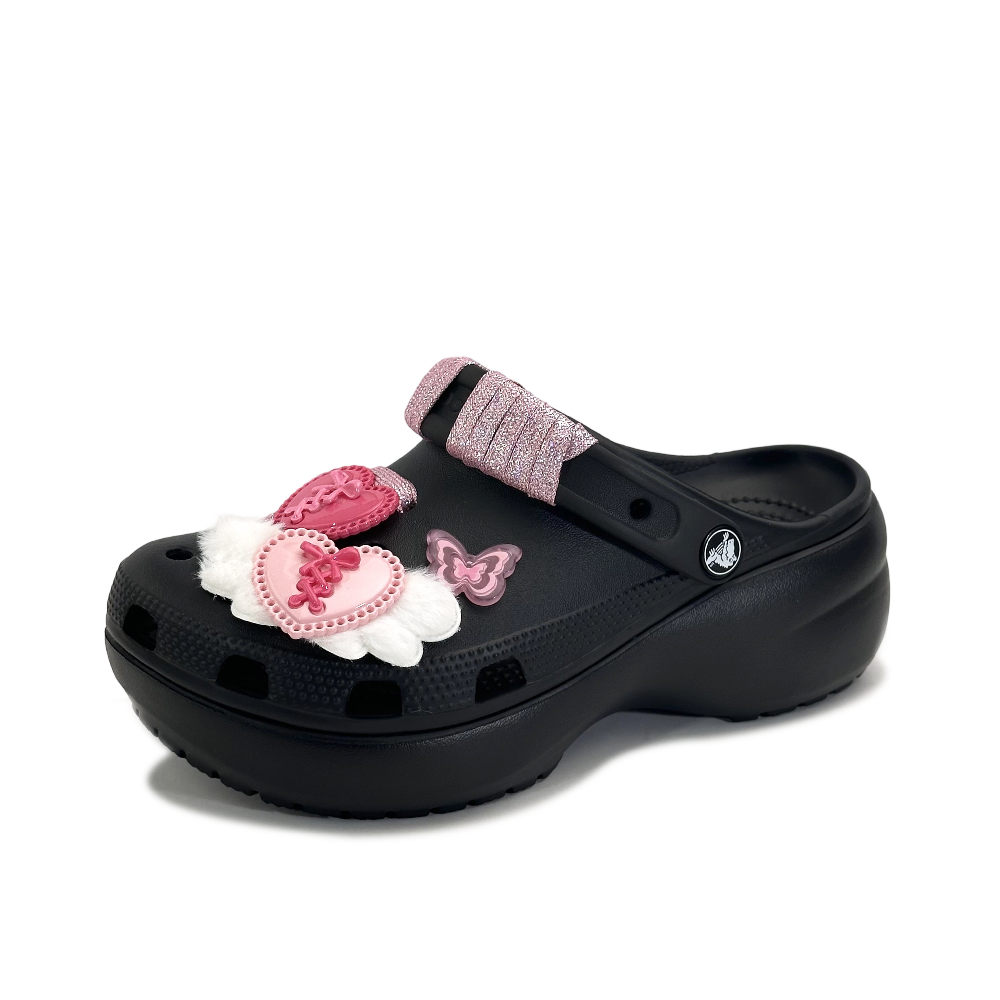 Crocs Classic Platform Clog Clogs Women's Black