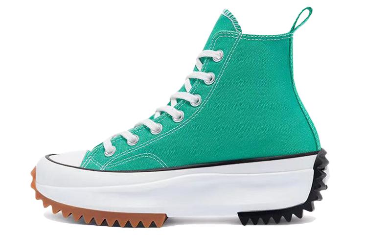 Converse Run Star Hike Hi Court Green Gum