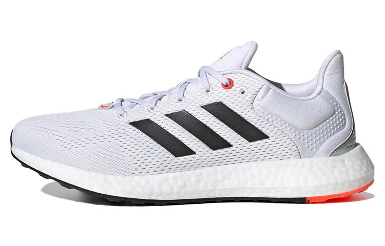Adidas Pureboost 21 Cloud White Core Black Solar Red
