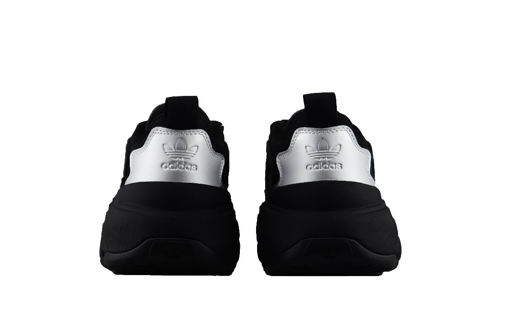 Adidas Originals OZGAIA Anti-Slip Wear-Resistant Low-Top Casual Shoes Women's Black Silver