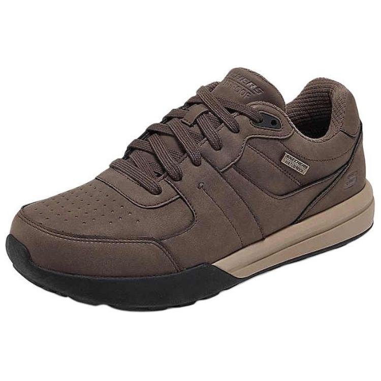 Skechers MENS USA Low Top Casual Shoes Men's Dark Brown