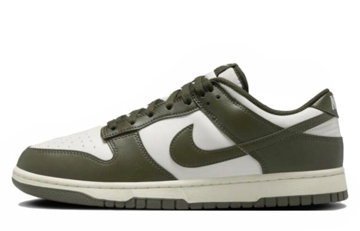Nike Dunk Abrasion Resistant Low top Skateboard Shoes Men's Gray White купить в интернет-магазине Yoocart с быстрой доставкой по России.