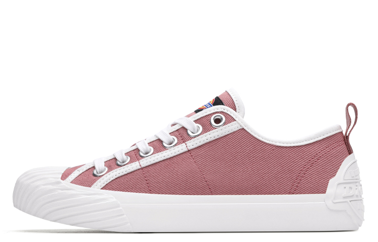 Dickies Canvas Shoes Women's Low-Top Muddy Pink
