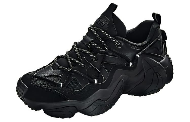 Anta Cushioned Slip-Resistant Low-Top Chunky Sneakers Men's Black