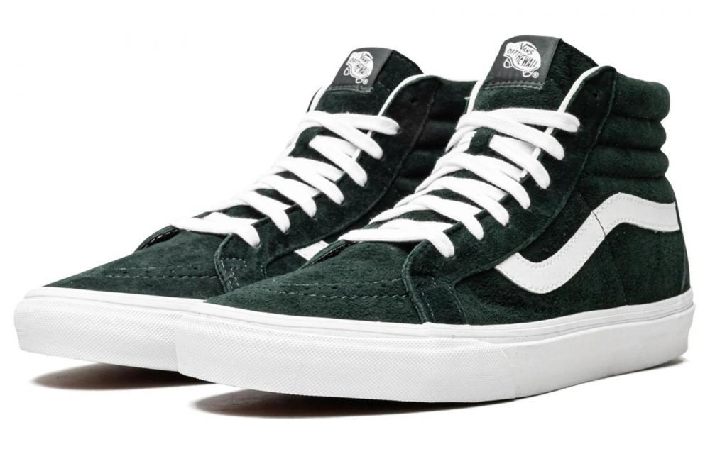 Vans Sk8 Hi Re Issue Pig Suede Darkest Spruce купить в интернет-магазине Yoocart с быстрой доставкой по России.
