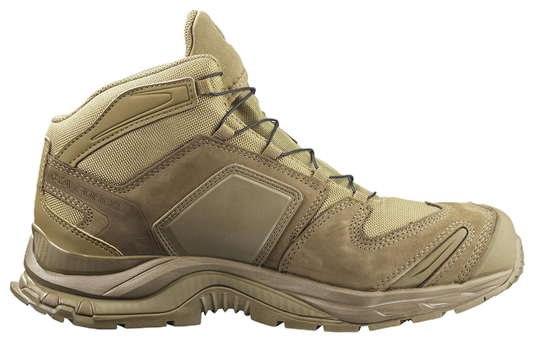 SALOMON XA FORCES Xa Forces Mid Slip Resistant Abrasion Resistant High top Outdoor Shoes Unisex Desert Yellow