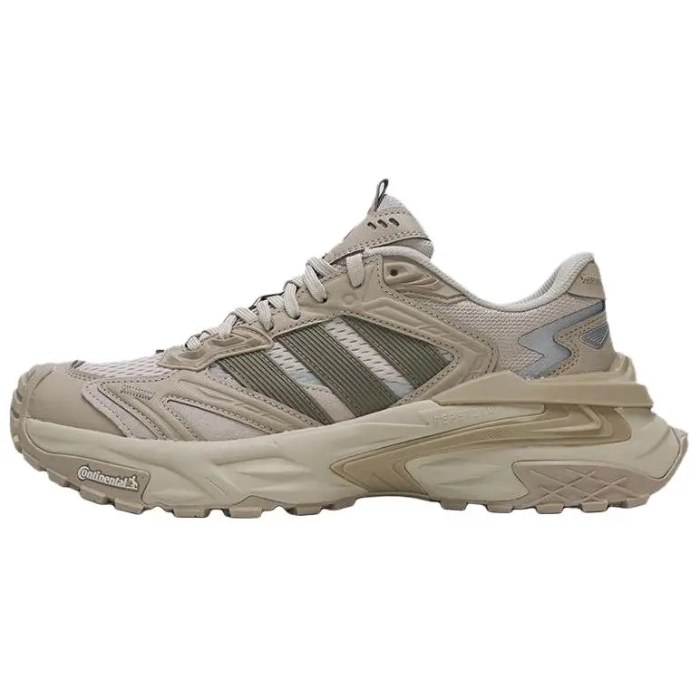 Adidas XLG STORM Cushioning Abrasion Resistant Breathable Running Shoes Unisex Beige