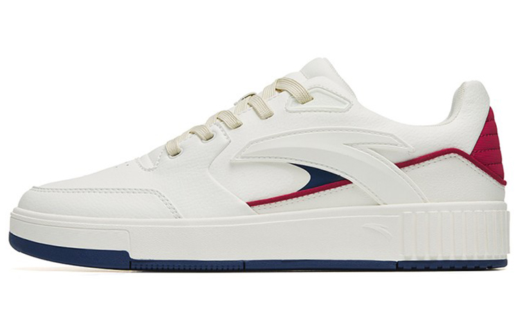 Anta 982 Low-Top Skateboard Shoes Men's White Red Blue