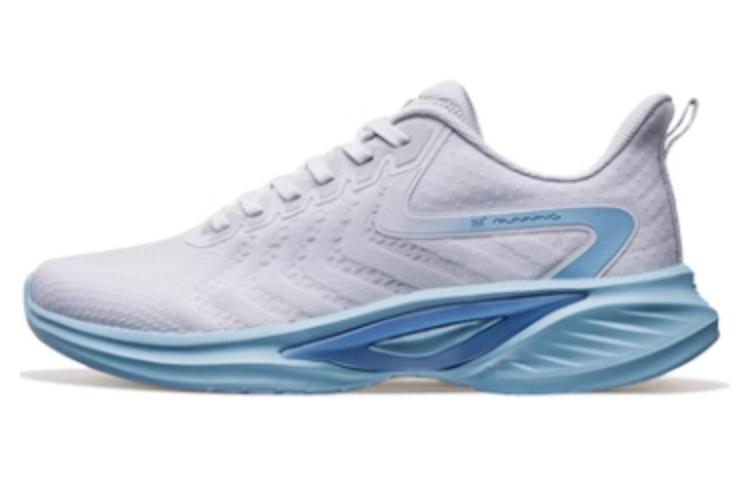 361° Cushioning Low Top Running Shoes Men's Gray Blue