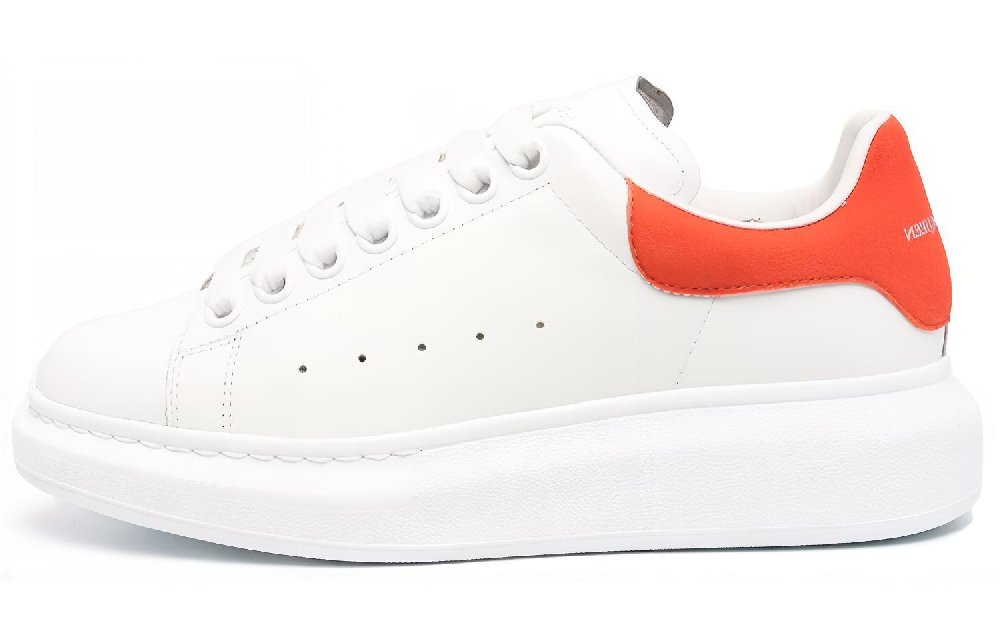 Alexander McQueen Oversized White Orange Women's