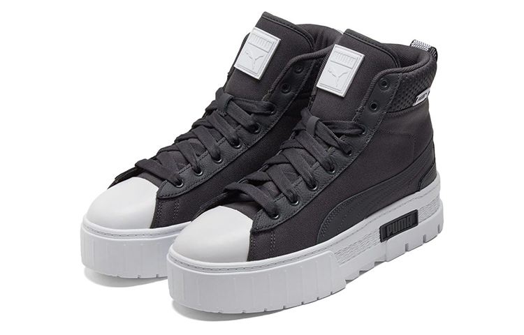 PUMA Mayze Mid Safari Casual Skateboarding Shoes Black Women's купить в интернет-магазине Yoocart с быстрой доставкой по России.