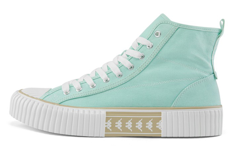 Kappa High Top Skateboard Shoes Unisex Blue White