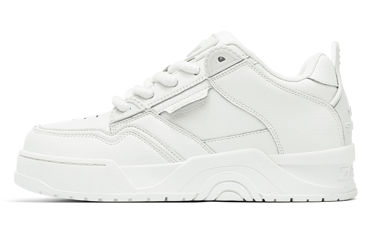 Dickies Patchwork Minimalist Style Trendy Low-Top Skateboard Shoes Men's White