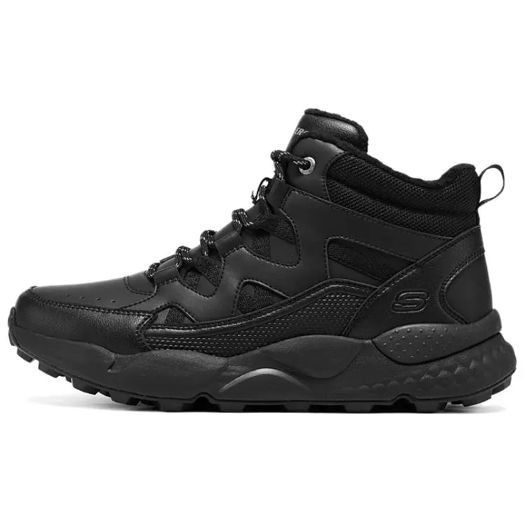 Skechers BENDINO Breathable Support Thermal Rebound High top Casual Shoes Men's Black