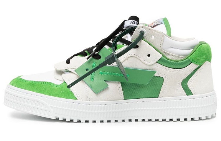 OFF WHITE Floating Arrow Low White Green Black