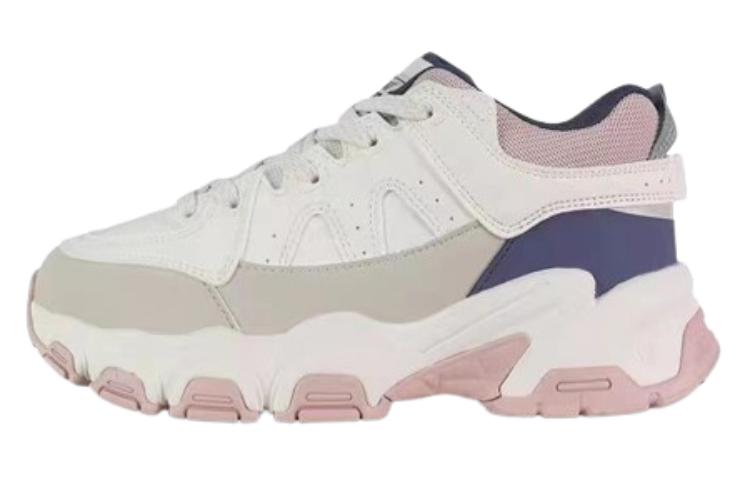 361° Wear-Resistant Low-Top Casual Shoes Women's Feather White