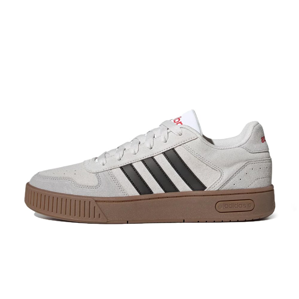 Adidas Neo D PAD Slip Resistant Low Top Skateboard Shoes Unisex Red White