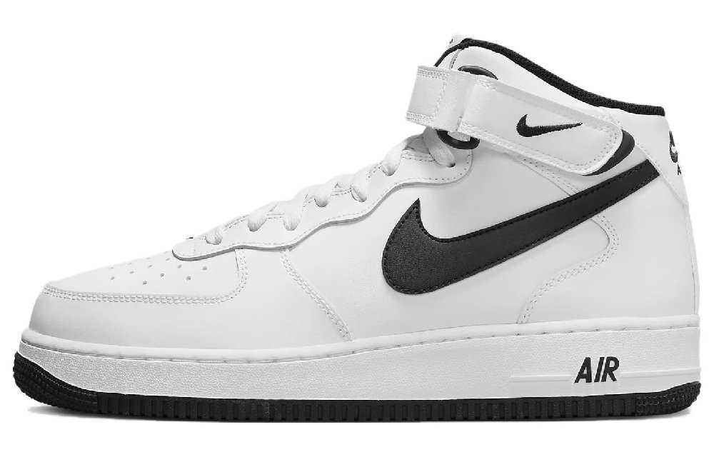 Nike Air Force 1 Mid White Black 2023