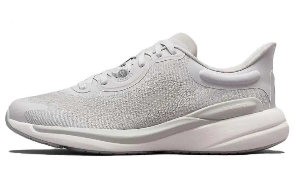Lululemon Chargefeel Abrasion Resistant Breathable Low top Running Shoes Women's Gray Pink