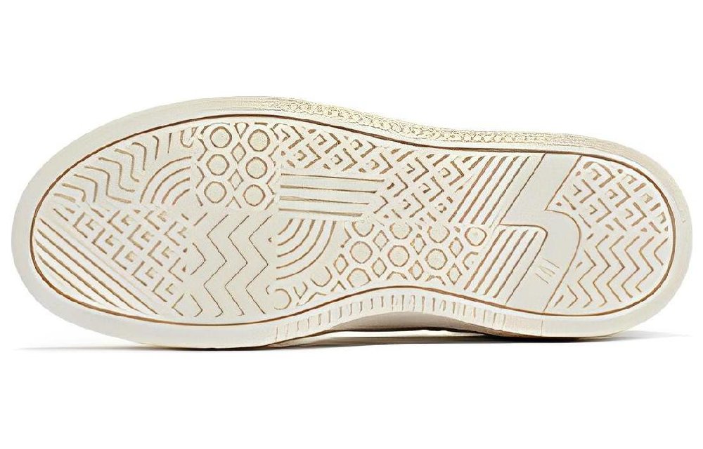 361° Joyfulness Anti Slip Wear Resistant Low Top Skateboard Shoes Women's White Orange Blue