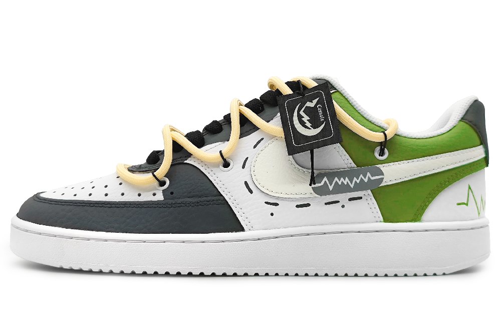Nike Court Vision 1 Skateboard Shoes Women's Low-Top White/Gray