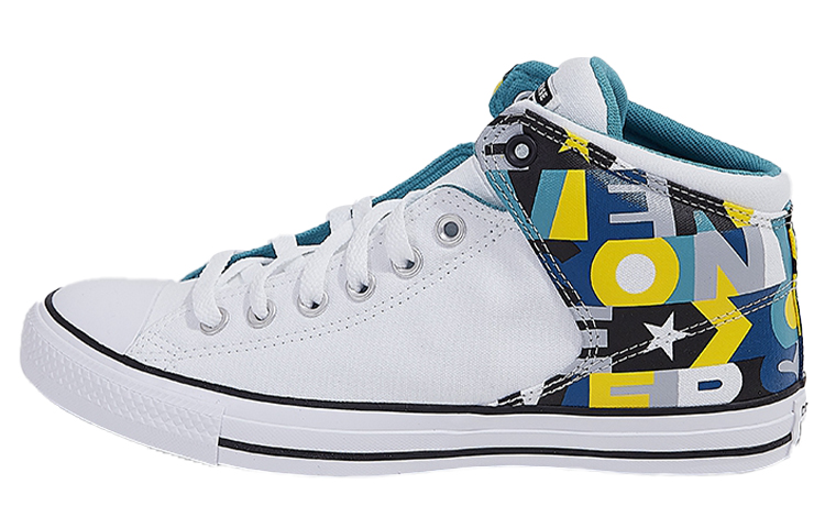 Converse Chuck Taylor All Star 'White Blue Black' купить в интернет-магазине Yoocart с быстрой доставкой по России.