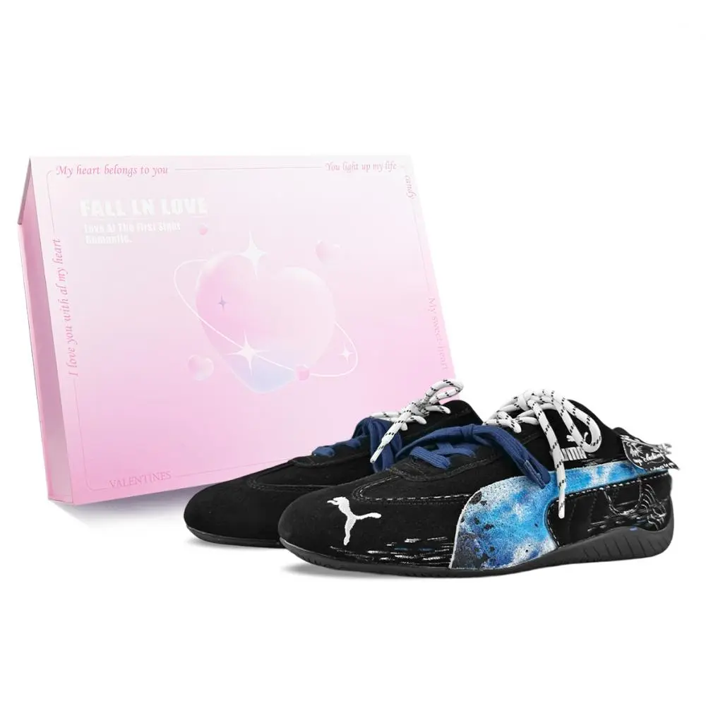 PUMA Speedcat Collection BNK Deep Sea Exploration Low top Casual Shoes Unisex Black