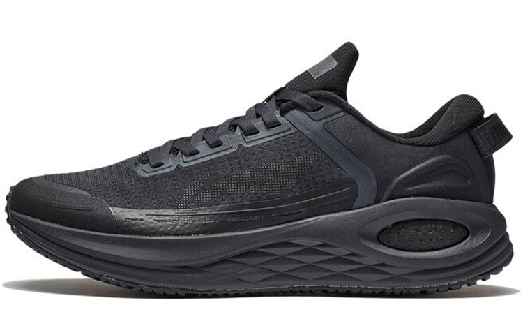 LINING Furious Rider 6.0 Essential Running Shoes Men Low-Top Phantom Black