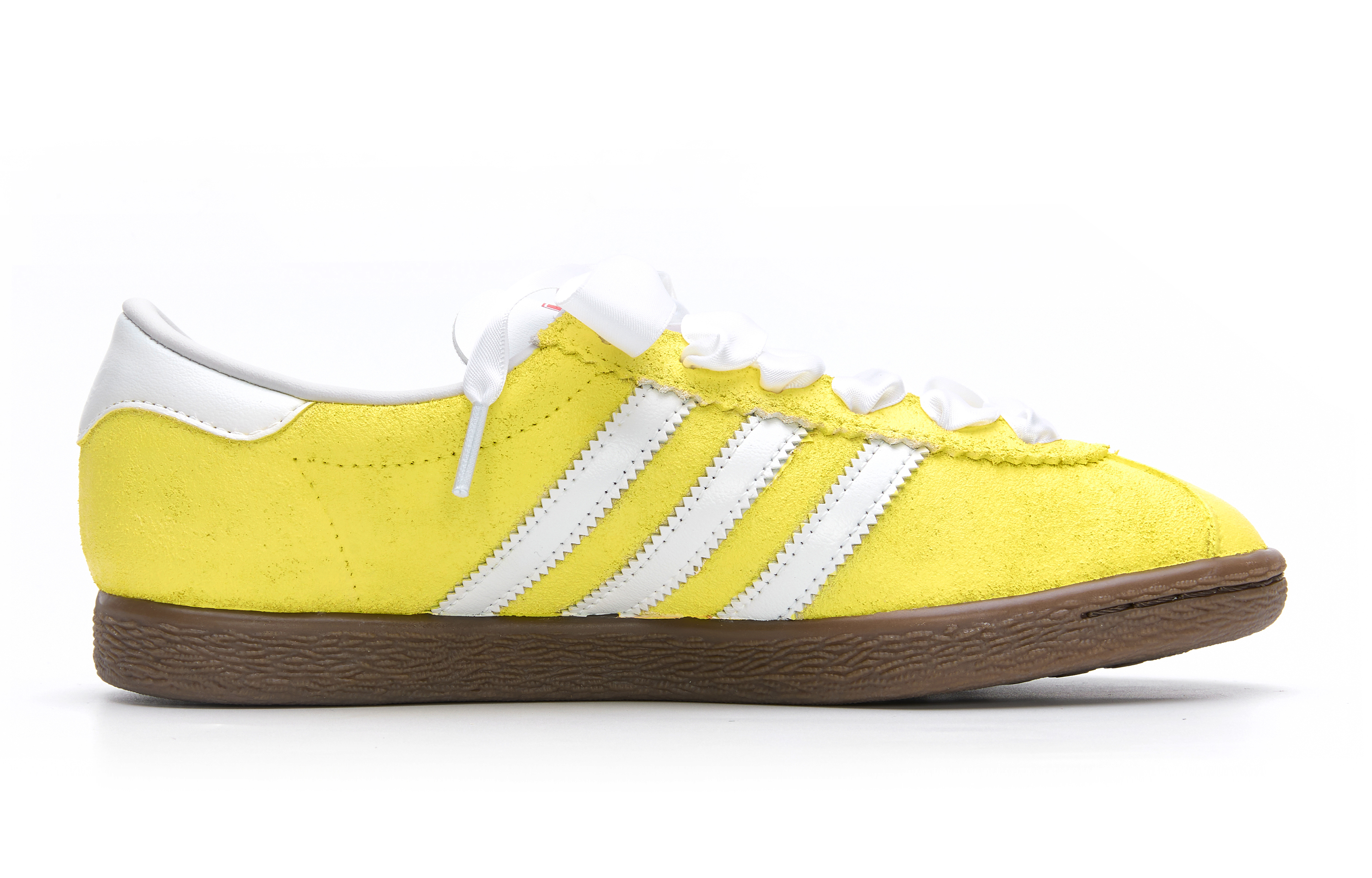 Adidas Originals Stadt Lemon Smiley Face German Army Trainers Unisex Yellow White