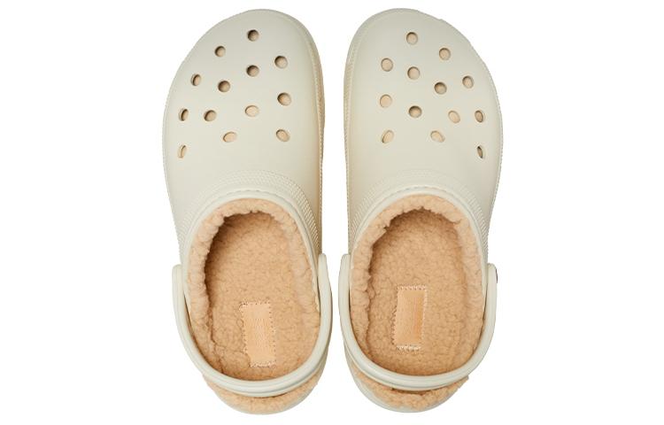 Crocs Classic Platform Lined Clog 'Bone' Women's купить в интернет-магазине Yoocart с быстрой доставкой по России.
