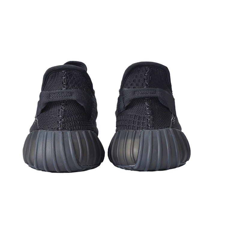 Adidas Originals Yeezy Boost 350 V2 Anti-Slip Wear-Resistant Low-Top Casual Shoes Unisex Black Blue