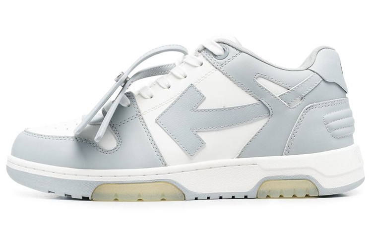 OFF WHITE Out Of Office Low Top 'Grey White'