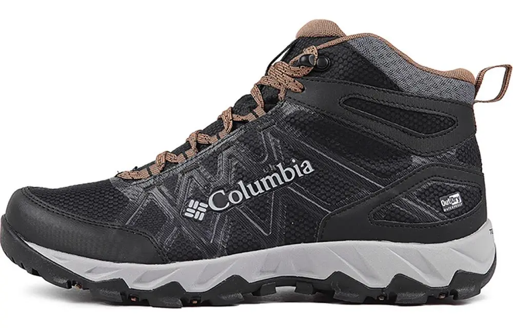 Columbia Peakfreak X2 Cushioning Slip Resistant Waterproof High top Outdoor Shoes Men's Black