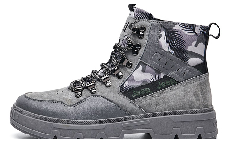 Jeep Outdoor Boots Men Gray