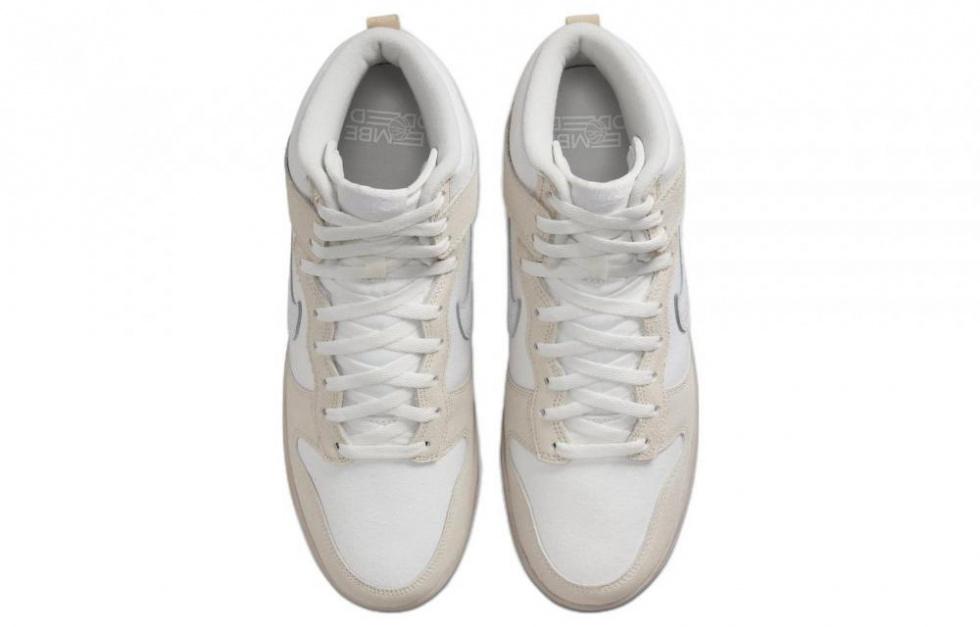 Nike Dunk High Retro Prm Cracked Leather Swoosh