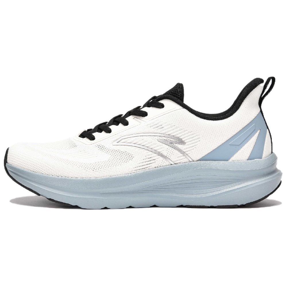 Anta Running Collection Cushioning Slip Resistant Low Top Running Shoes Men's White Green